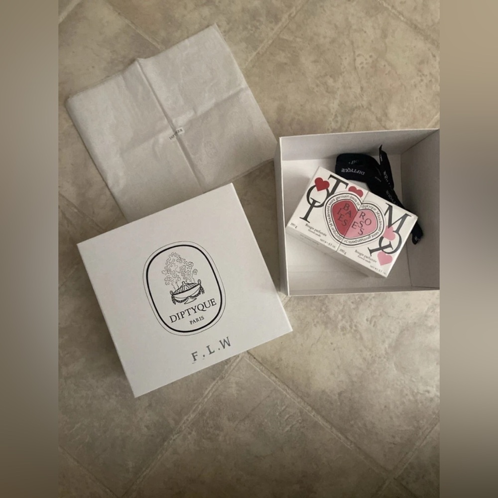 Diptyque Baies Roses Valentine’s Scented Candles 190 g 6.5oz Limited Edition NEW